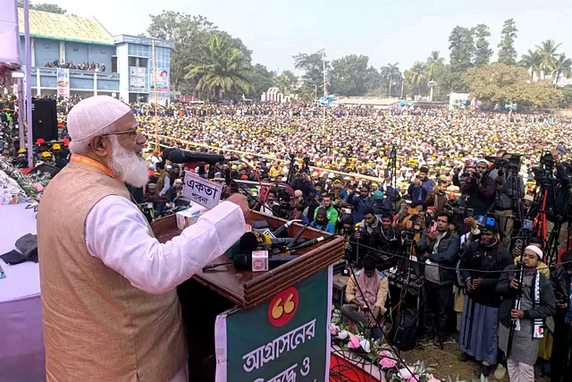 যারা ক্ষমতায় থাকতে তাণ্ডব চালিয়েছে, তাদের আবার কিসের নির্বাচন: জামায়াতের আমির