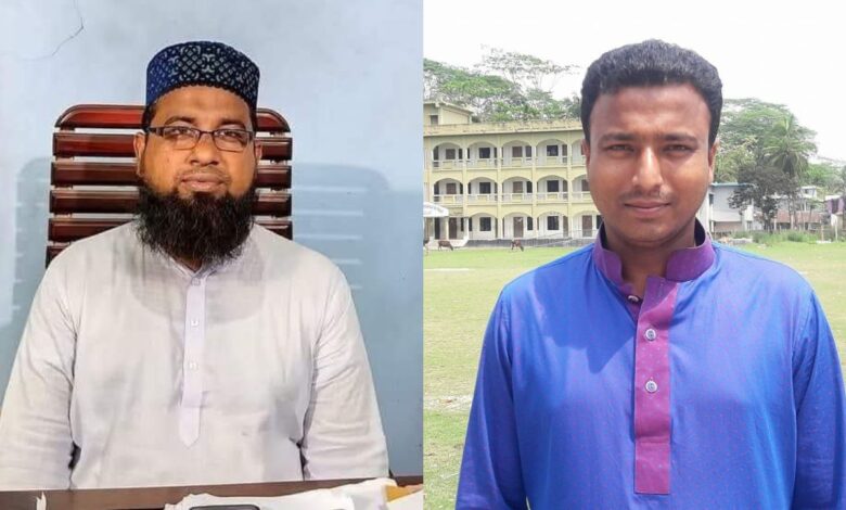 পিওর ইট ব্রিকস এর প্রোপাইটার মোঃ মফিদুল ইসলাম ফরিদ এবং ইউপি মেম্বার মাসুম